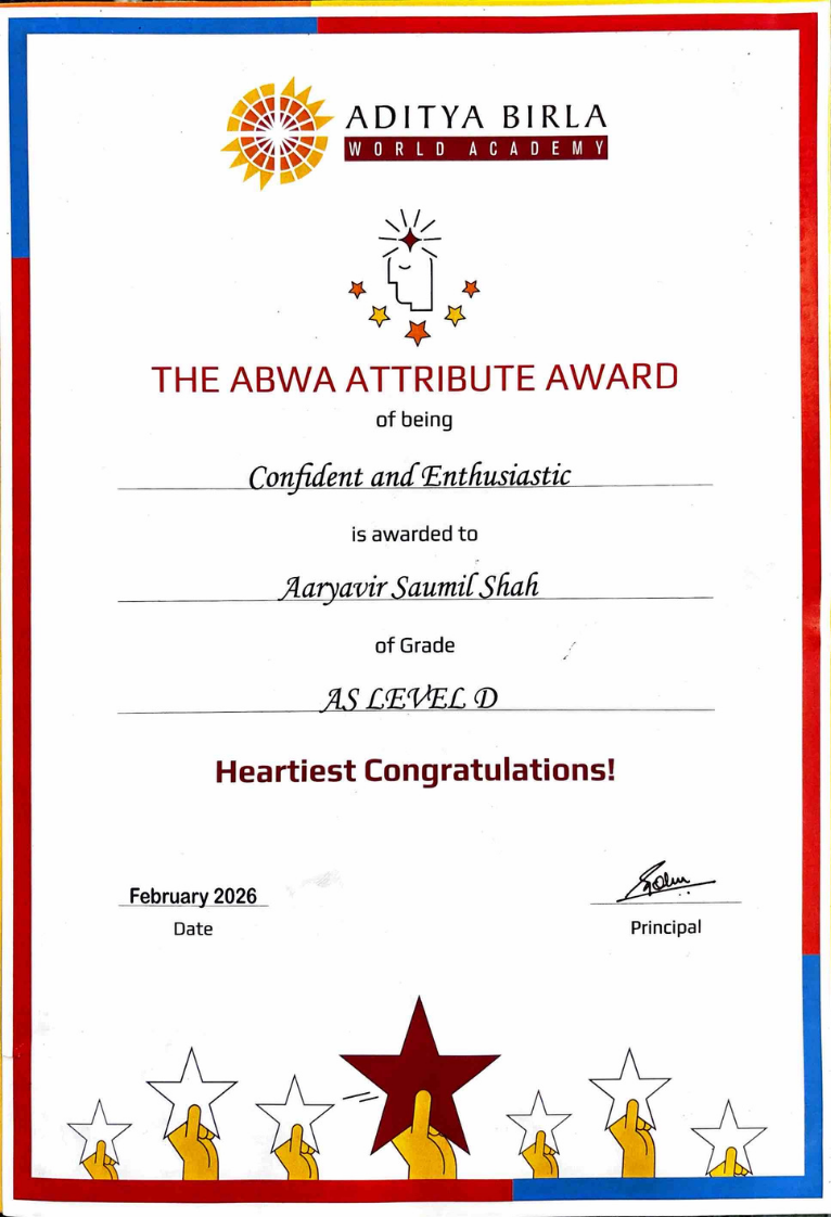 ABWA Attribute Award